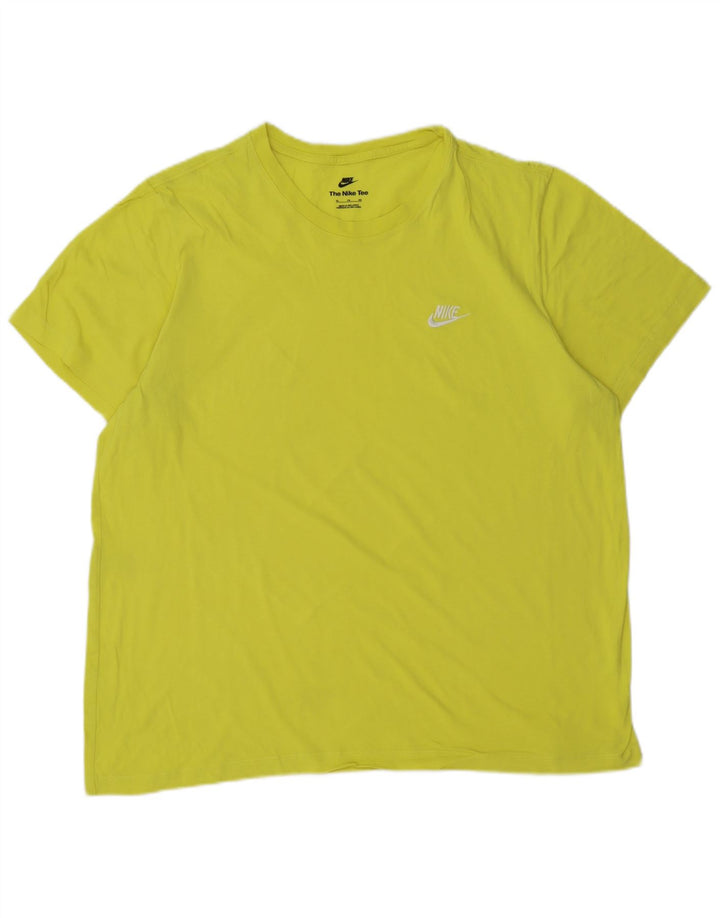 Camiseta masculina NIKE Top XL algodão verde