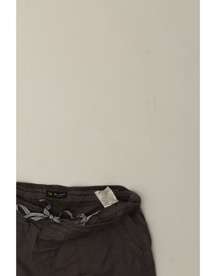 LEE Womens Relaxed Fit Bermuda Shorts US 16 2XL W34  Brown Cotton Vintage Lee and Second-Hand Lee from Messina Hembry 