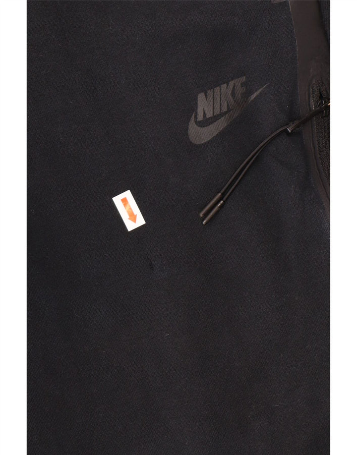 Calça de treino masculina NIKE joggers pequeno algodão azul marinho