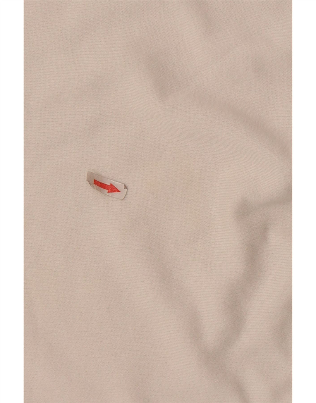 Champion feminino crop moletom jumper UK 14 médio off white algodão