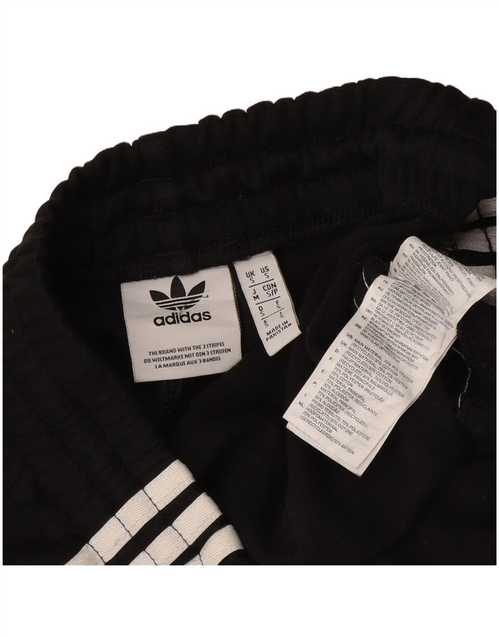 Adidas Mens Treino Calças Joggers Pequeno Poliéster Preto