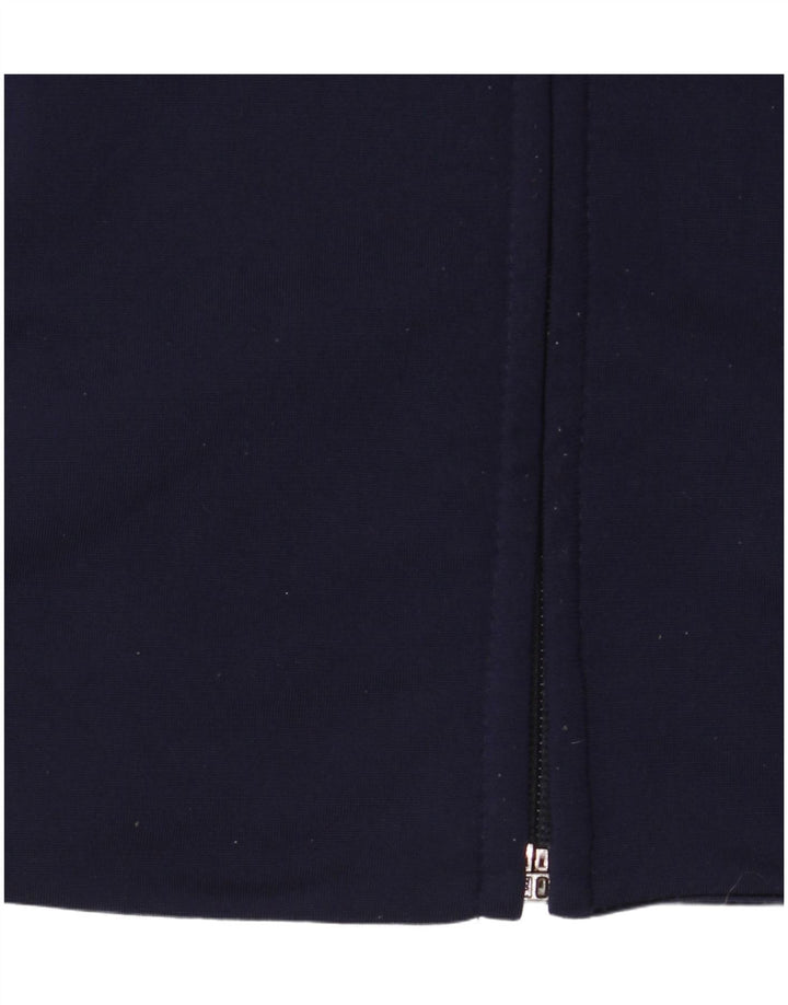 Jaqueta Puma Boys Graphic Tracksuit Top 9-10 Anos Azul Marinho Colorblock