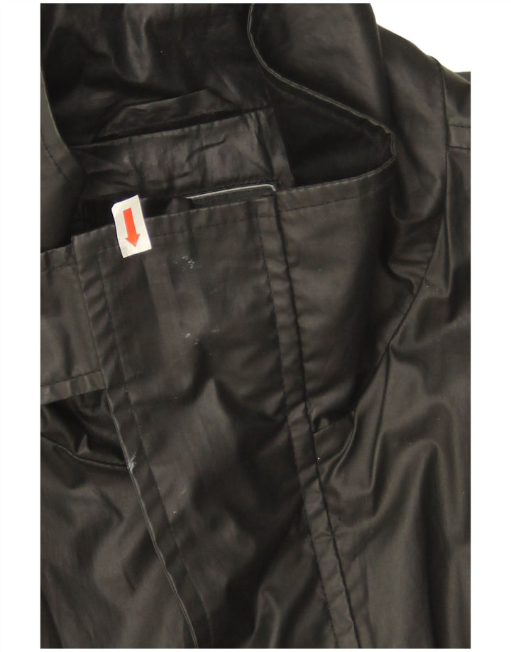 Jaqueta utilitária masculina Le Frog UK 38 poliéster preto médio