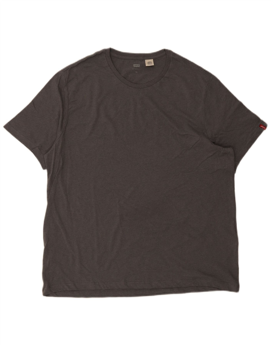 Camiseta masculina LEVI'S Top 2XL algodão cinza
