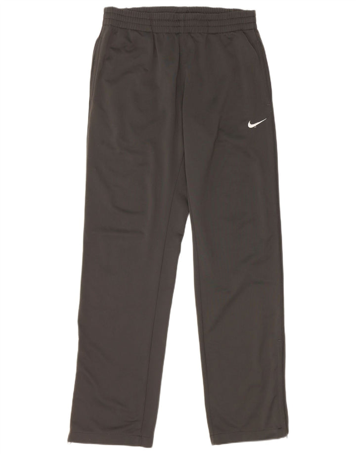 Calça de treino masculina Nike poliéster cinza médio