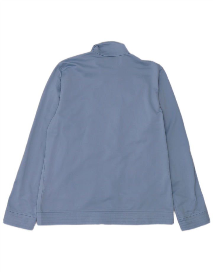 Diadora Womens Tracksuit Top Jacket UK 14 Grande Azul Poliéster