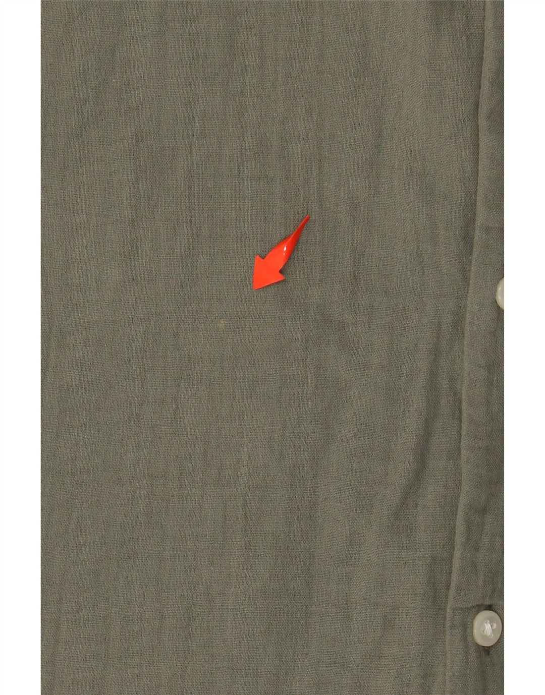 JACK & JONES Camisa masculina de manga curta grande algodão cáqui