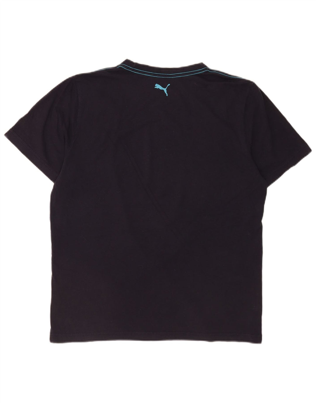 Puma Camiseta Masculina Graphic Top Grande Azul Marinho