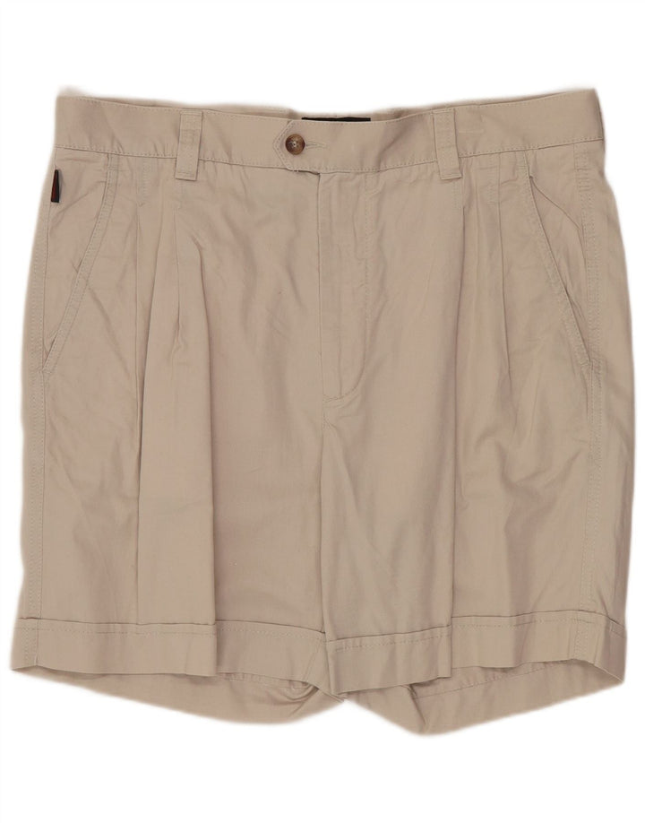 PROJETO EUROPEU Shorts Chino Masculino Pegged IT 52 XL W32 Algodão Bege