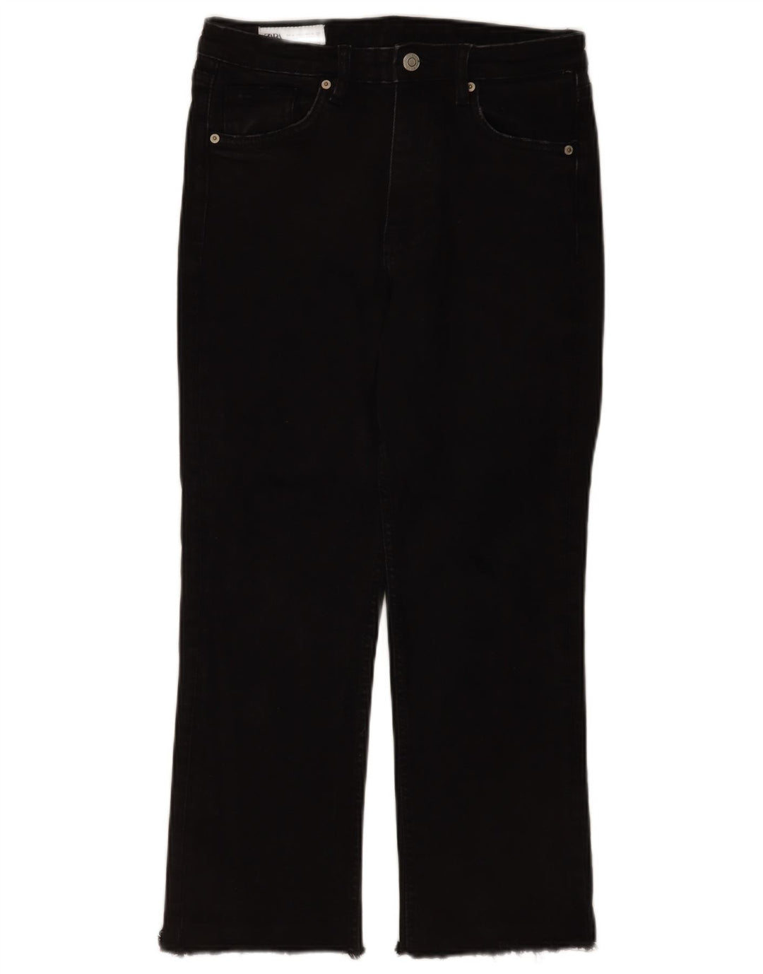 Calça jeans feminina Zara EU 38 pequena W28 L25 preta