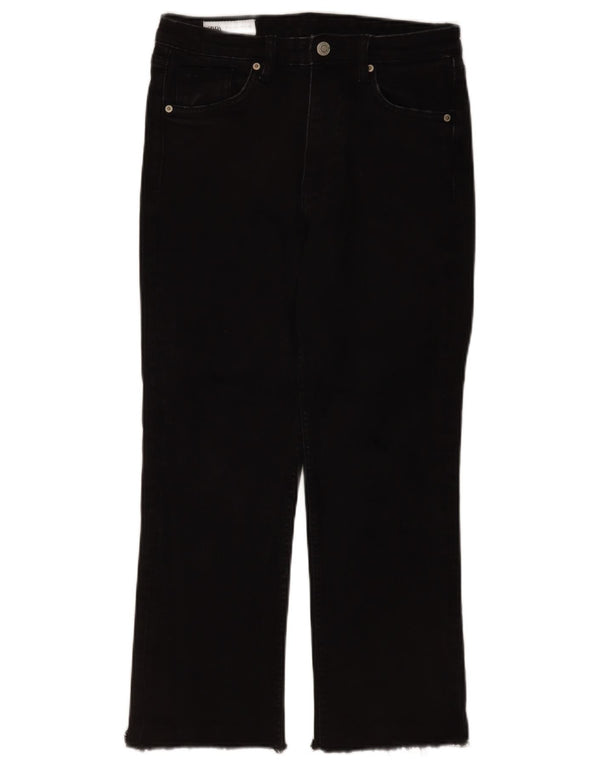 Calça jeans feminina Zara EU 38 pequena W28 L25 preta