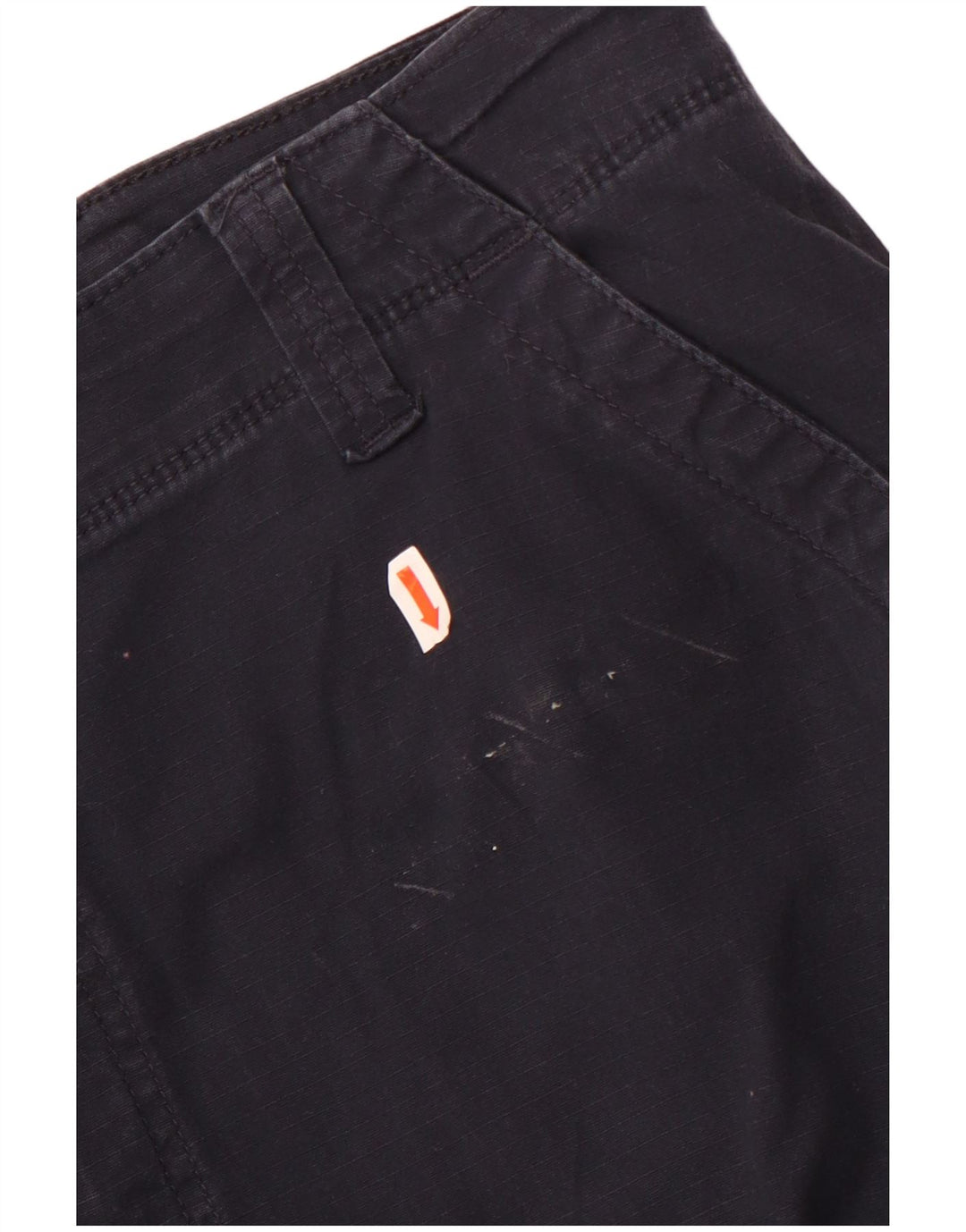 Calça cargo Wrangler masculina reta W38 L32 algodão azul marinho