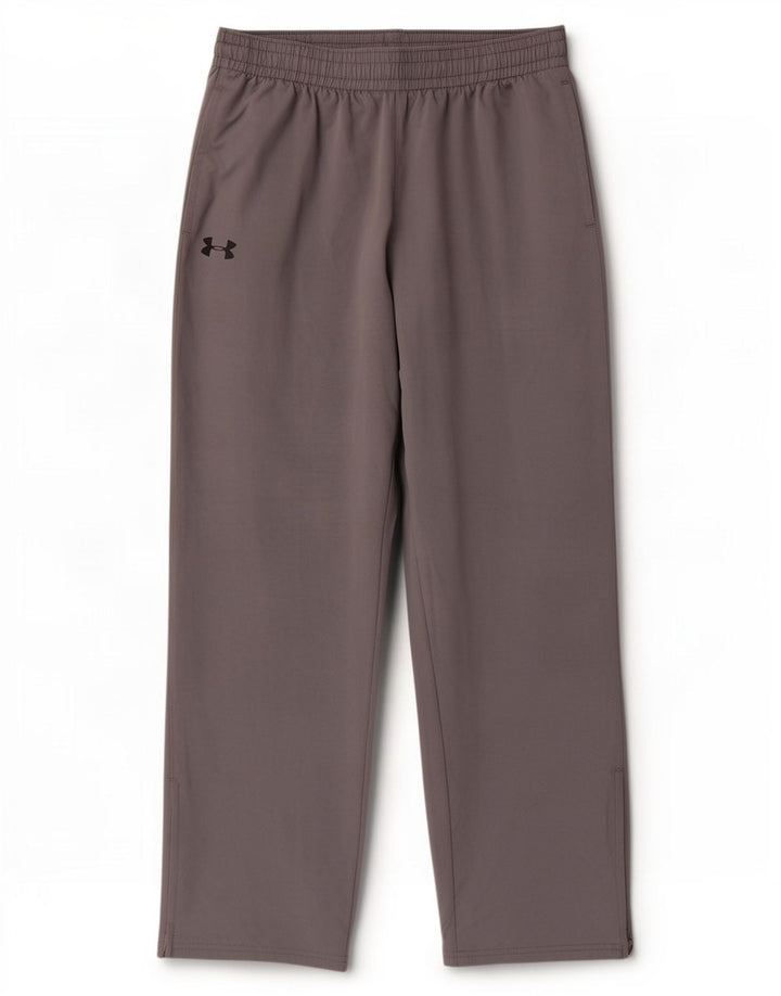 Calça de treino masculina Under Armour Loose Fit grande cinza