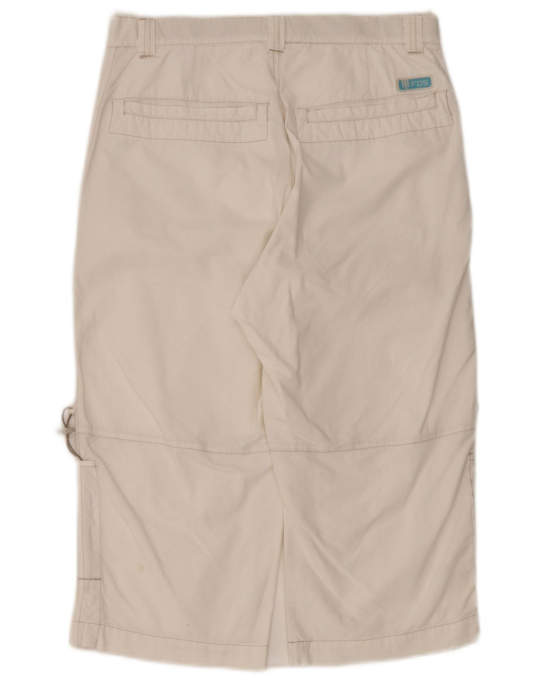 Bermuda cargo feminina Fordocks IT 44 médio W30 algodão branco