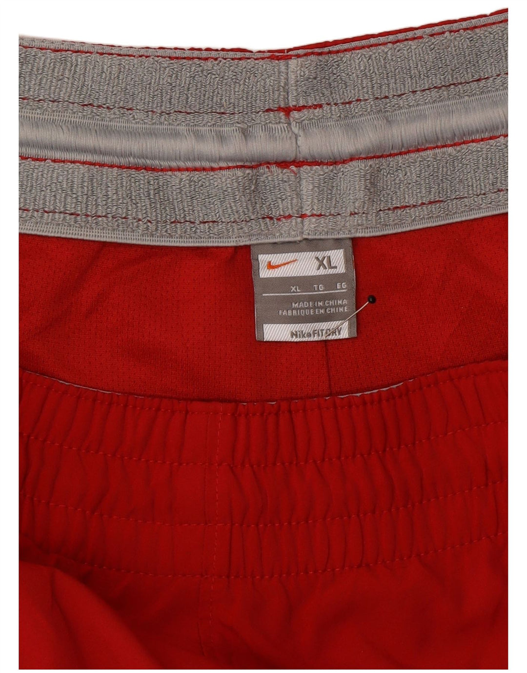 Calça Nike Mens Dri Fit Tracksuit XL Vermelho Poliéster