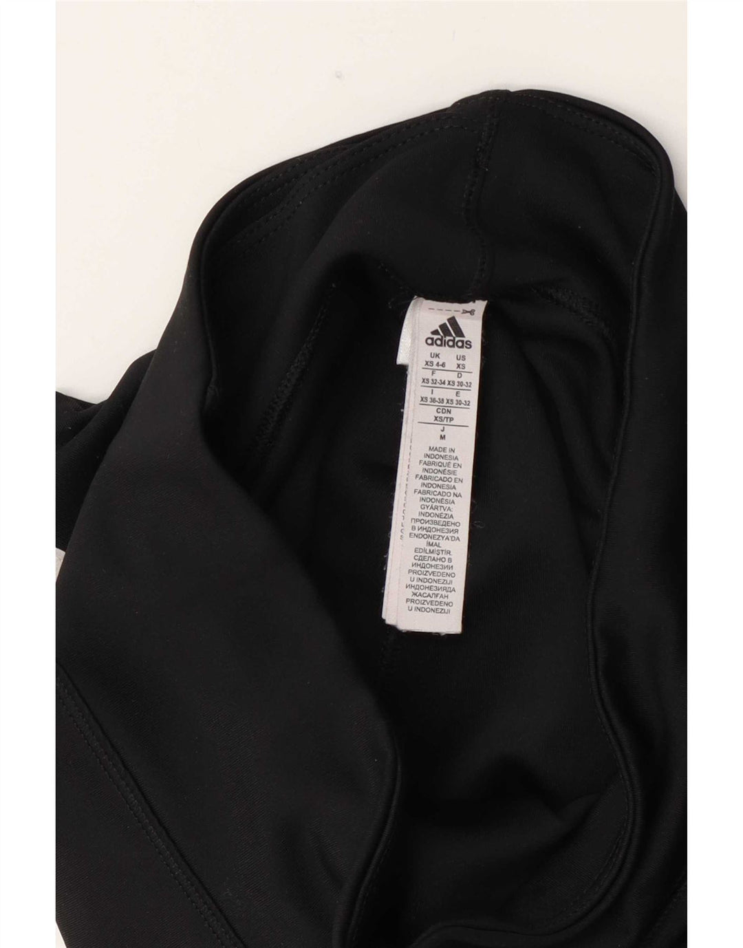 Leggings Adidas Mulher UK 4/6 XS Poliéster Preto