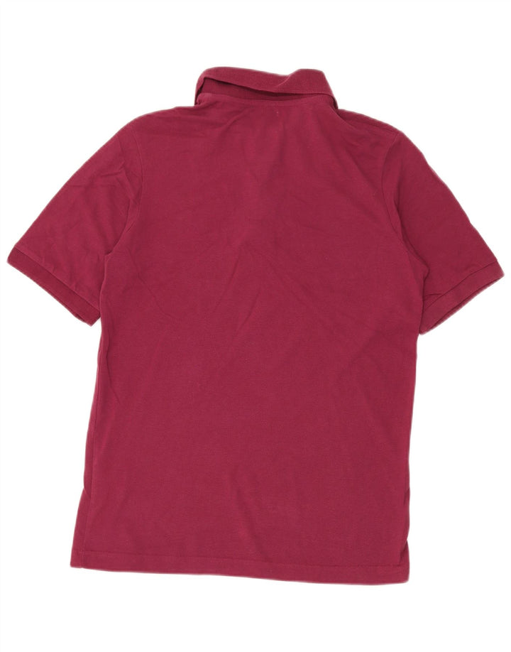 Camisa polo masculina Kappa pequena algodão Borgonha