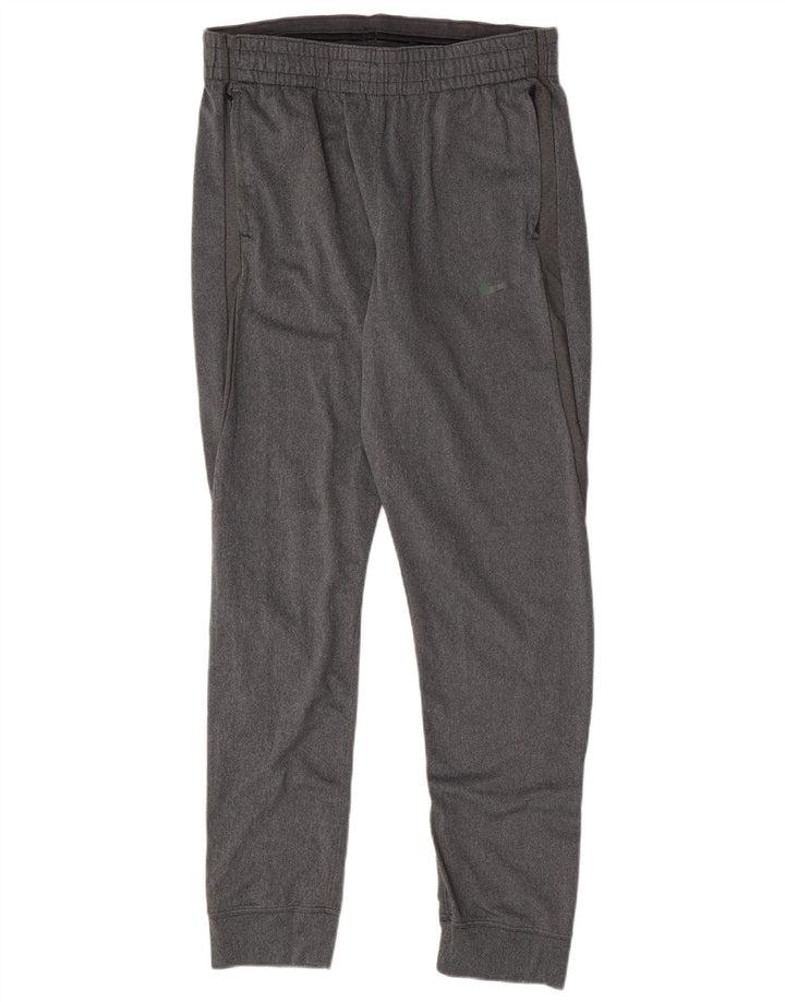 Nike Womens Dri Fit Calças de treino Joggers UK 18 XL Cinza