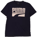 Puma Camiseta Masculina Graphic Top Grande Azul Marinho