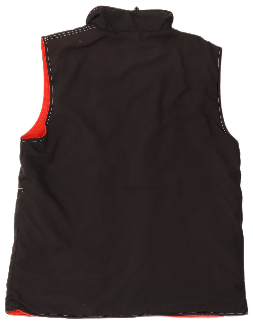 LOTTO Mens Reversível Gilet UK 40 Grande Poliéster Preto