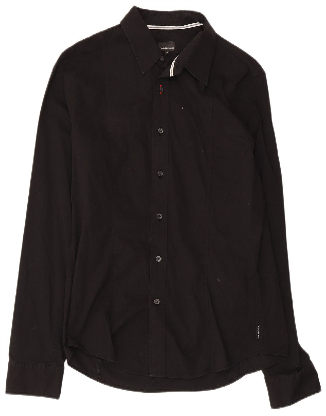 Camisa masculina Calvin Klein Jeans média preta