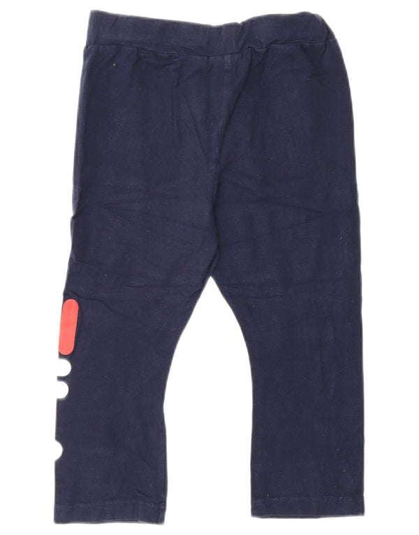 Leggings capri feminino FILA UK 4 XS azul marinho algodão