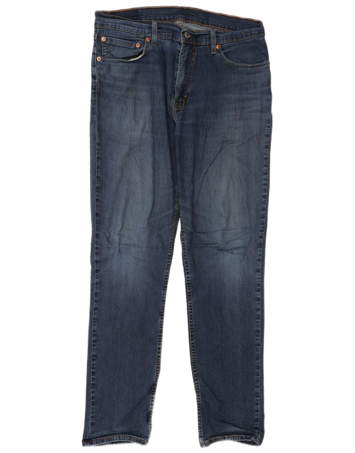 LEVI'S Masculino 511 Slim Jeans W33 L32 Azul Algodão