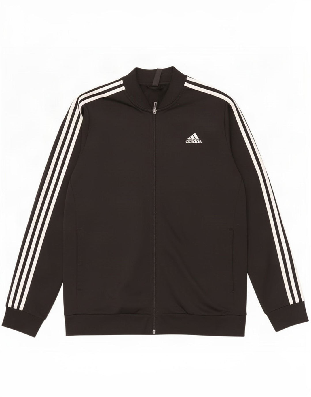 Adidas Mens Treino Top Jaqueta Grande Poliéster Preto