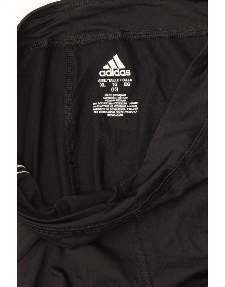 Leggings Adidas Menina 15-16 Anos XL Preto Poliéster