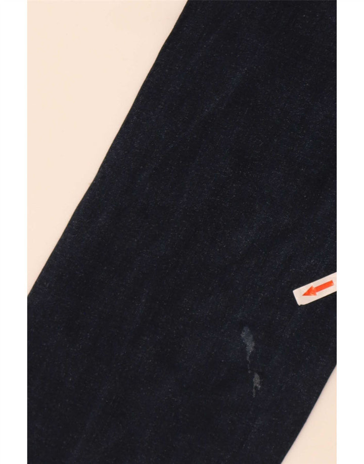Dack's Mens Slim Jeans IT 46 Pequeno W30 L29 Azul Marinho Algodão