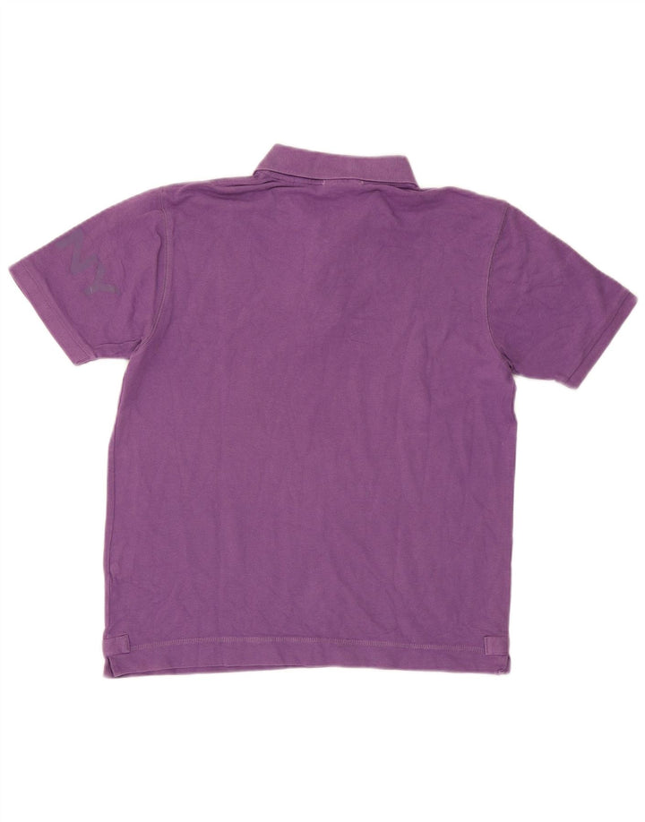 Camisa polo masculina Dkny médio algodão roxo