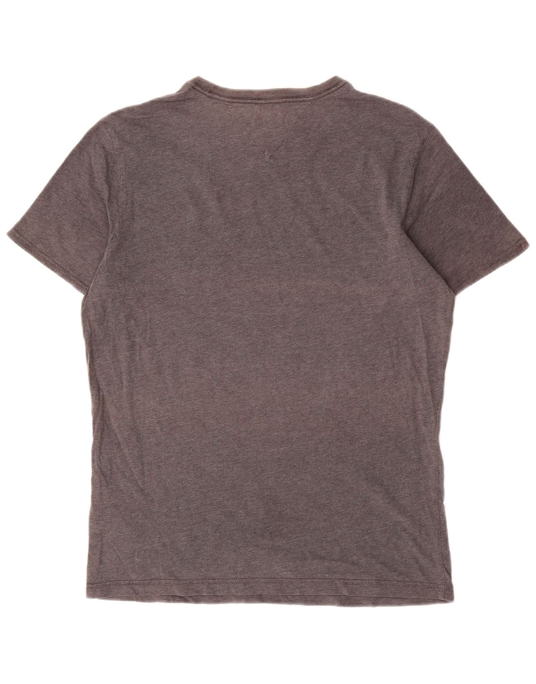 Camiseta masculina TOMMY HILFIGER grande algodão cinza