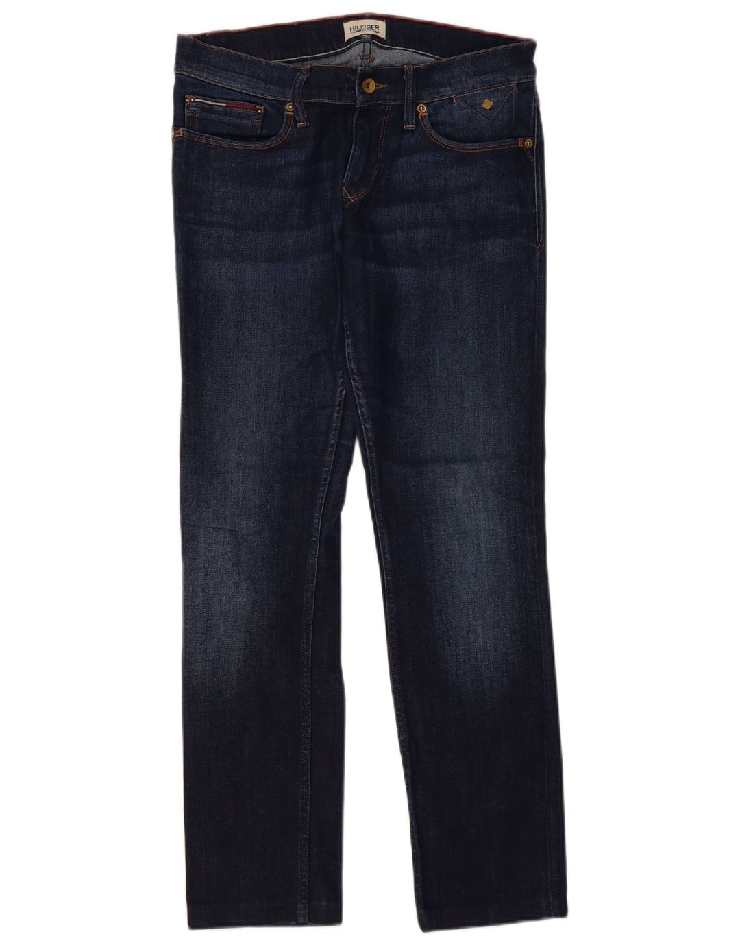 Tommy Hilfiger Jeans Slim Feminino W30 L29 Azul Marinho Algodão