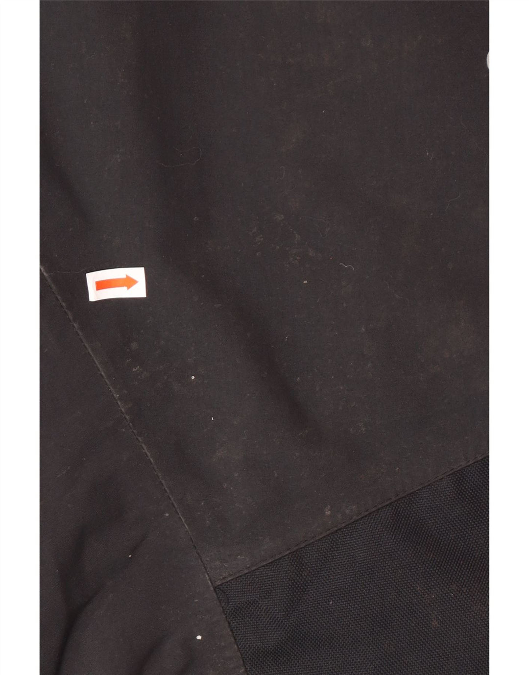 GILL Masculino Cargo Calça impermeável grande preta de nylon náutico