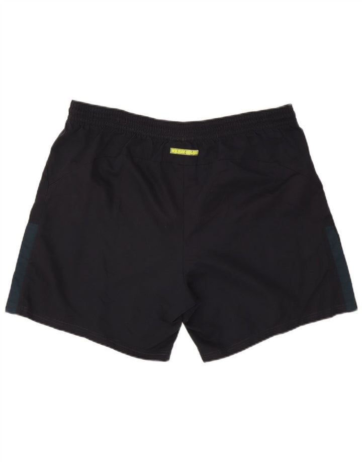 Shorts esportivos masculinos Adidas XL azul marinho poliéster