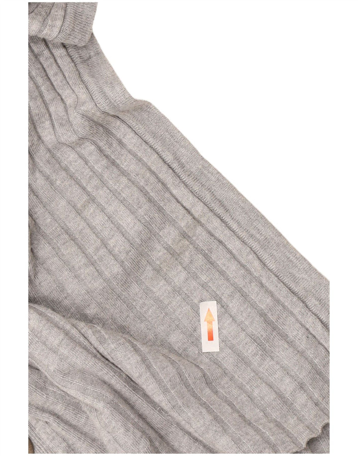 Suéter cardigã feminino Longline Marks & Spencer Reino Unido 14 cinza médio