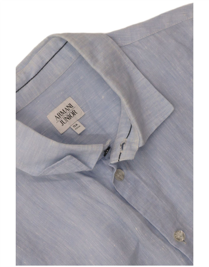 Camisa Armani Menino 14-15 Anos Azul