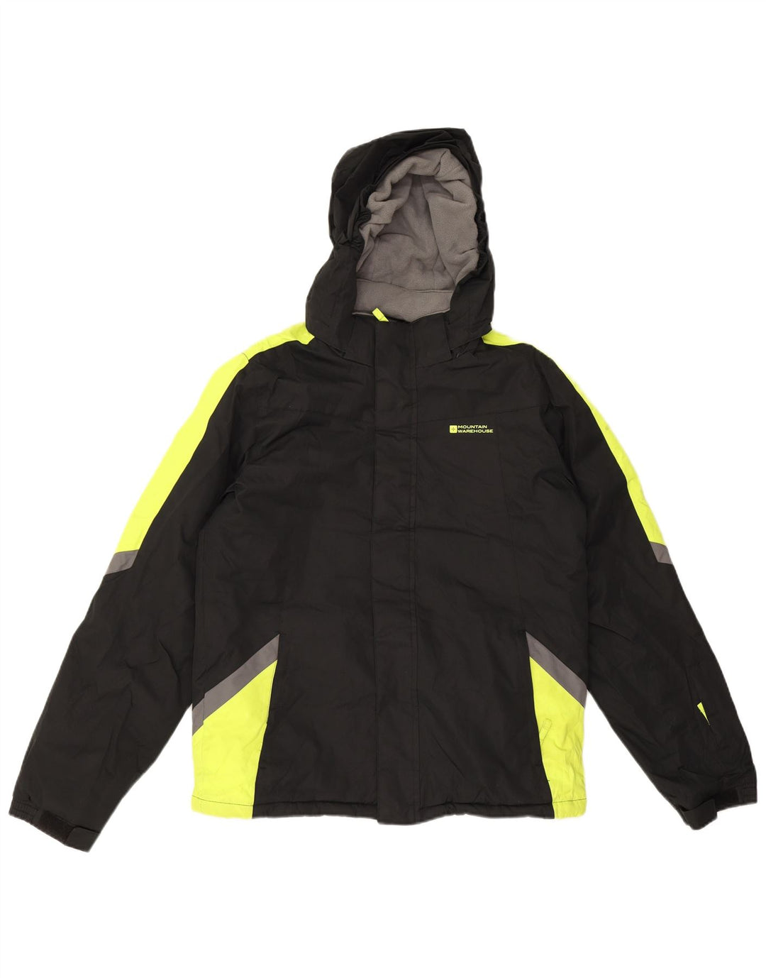 Jaqueta corta-vento para meninos Mountain Warehouse 12-13 anos preto colorblock