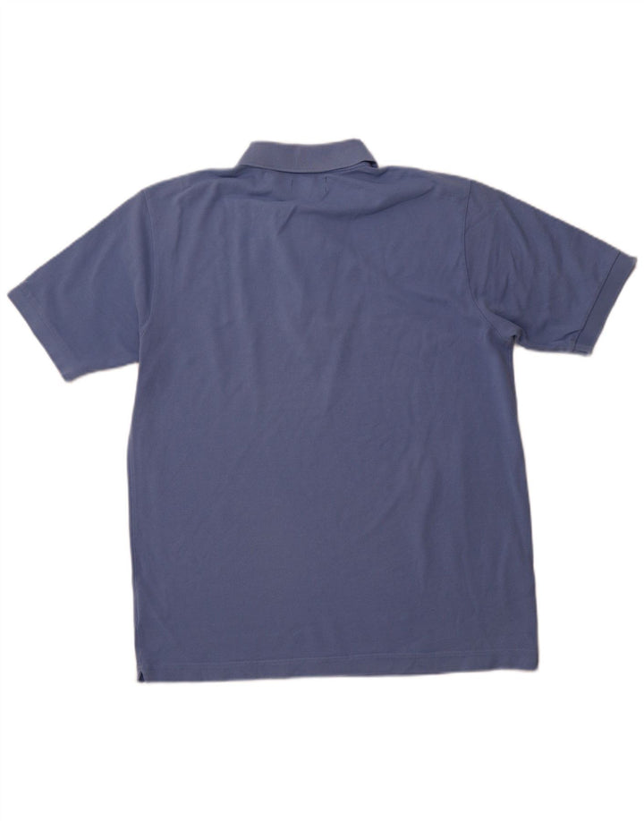 Camisa polo masculina KAPPA algodão azul médio