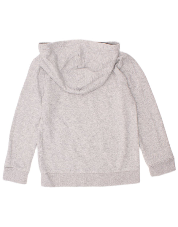 Jumper com capuz gráfico Puma Boys 5-6 anos XS cinza algodão