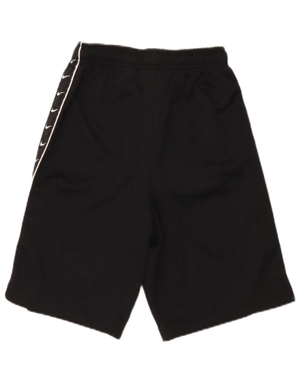 Shorts esportivos gráficos Nike Boys 13-14 anos XL preto poliéster