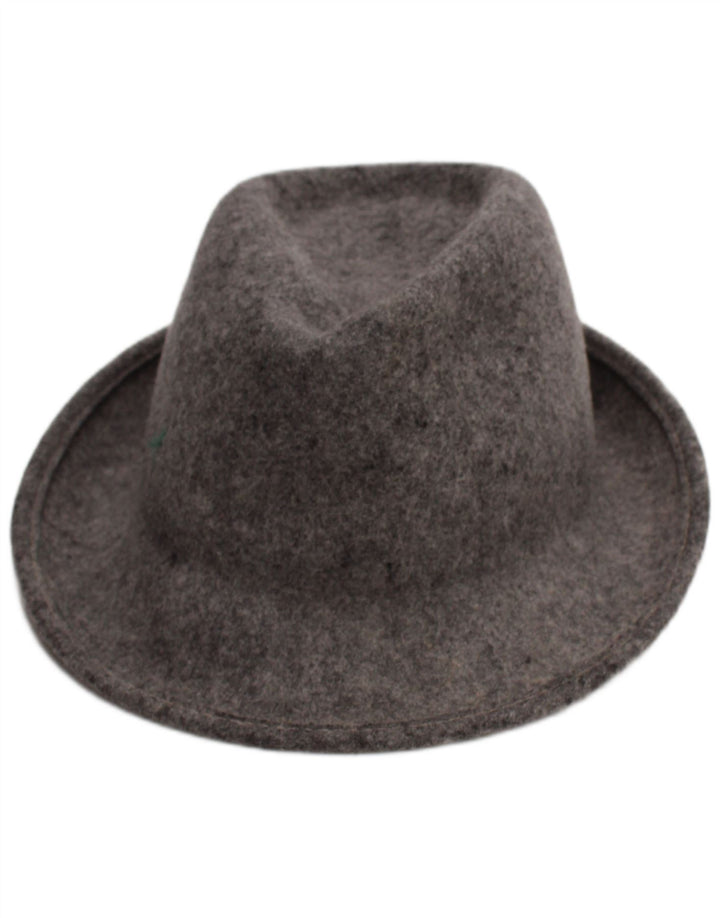 Chapéu Fedora masculino ESPRIT tamanho único lã cinza clássico