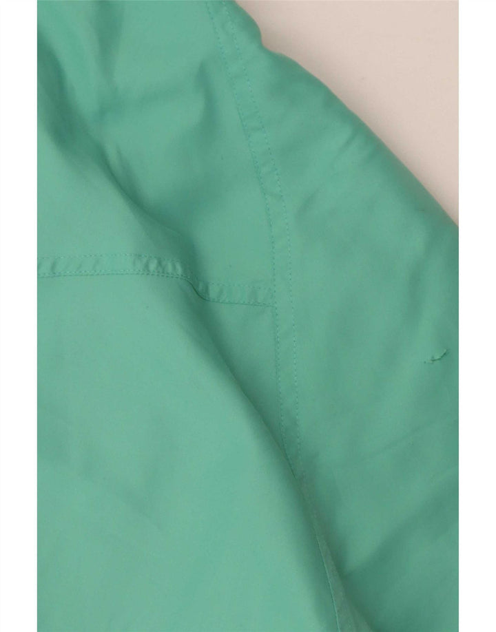 Jaqueta corta-vento superdimensionada feminina LINEAV IT 42 poliéster verde médio
