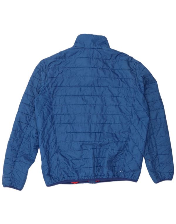 Jaqueta acolchoada masculina Timberland UK 42 XL azul poliéster
