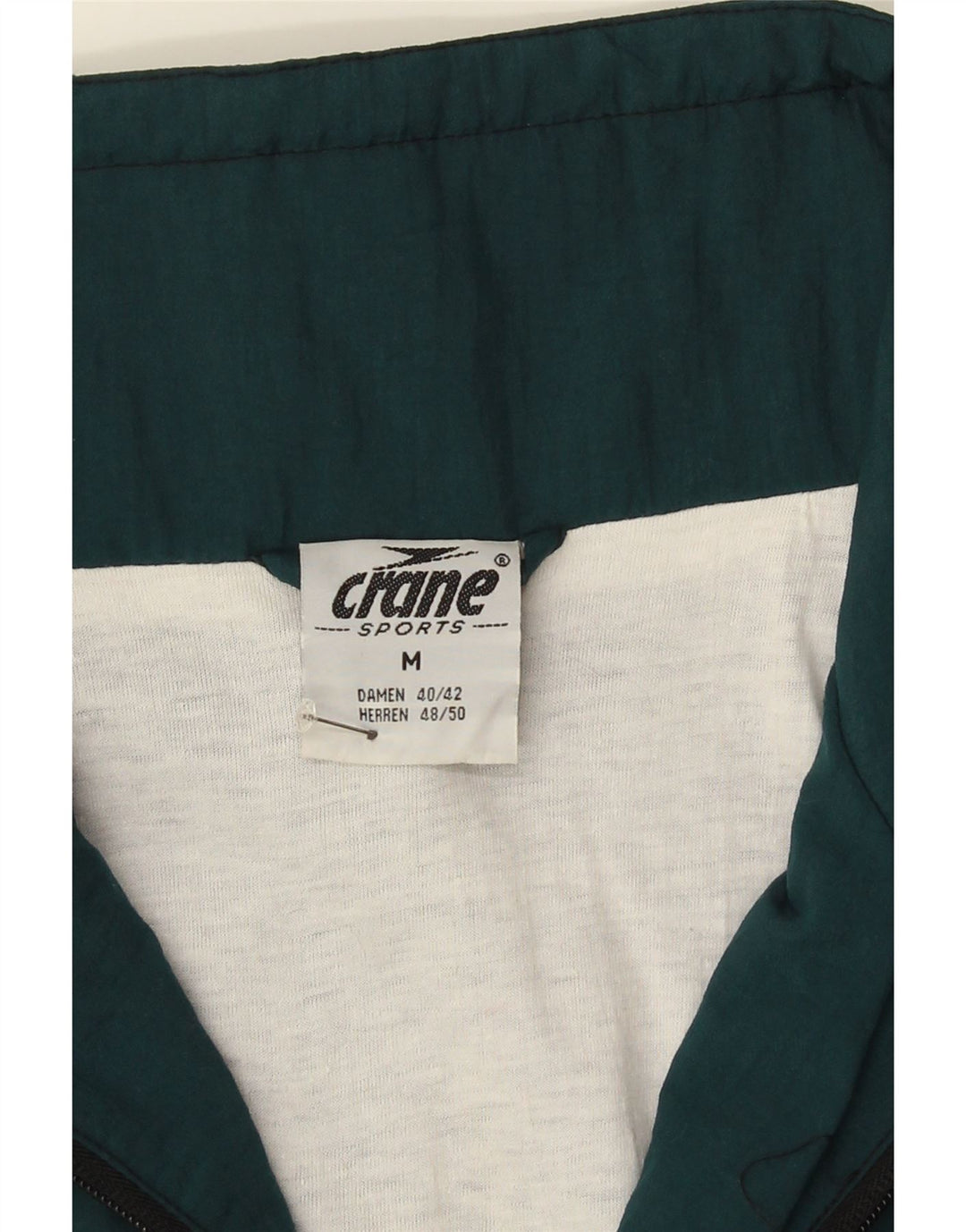 Jaqueta corta-vento masculina Crane EU 48/50 verde médio colorblock esportivo