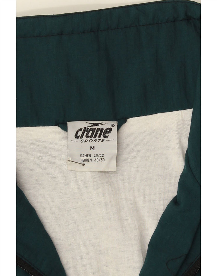 Jaqueta corta-vento masculina Crane EU 48/50 verde médio colorblock esportivo