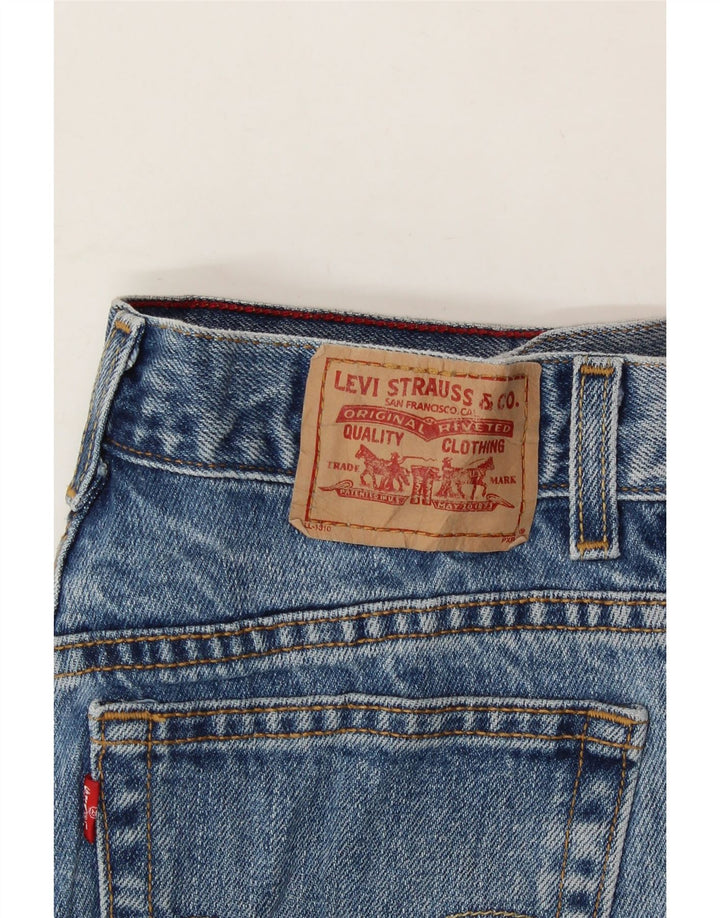 LEVI'S Womens Relaxed Fit Tapered Jeans US 8 Medium W28 L30 Blue Cotton Vintage Levi's and Second-Hand Levi's from Messina Hembry 