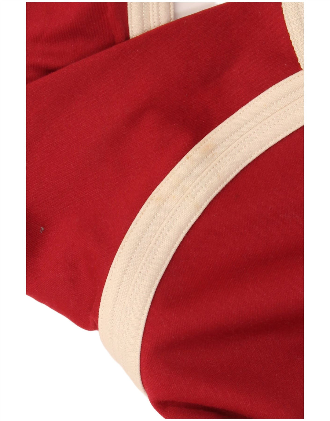 PUMA Masculino Top Manga Longa Pequeno Poliéster Colorblock Vermelho