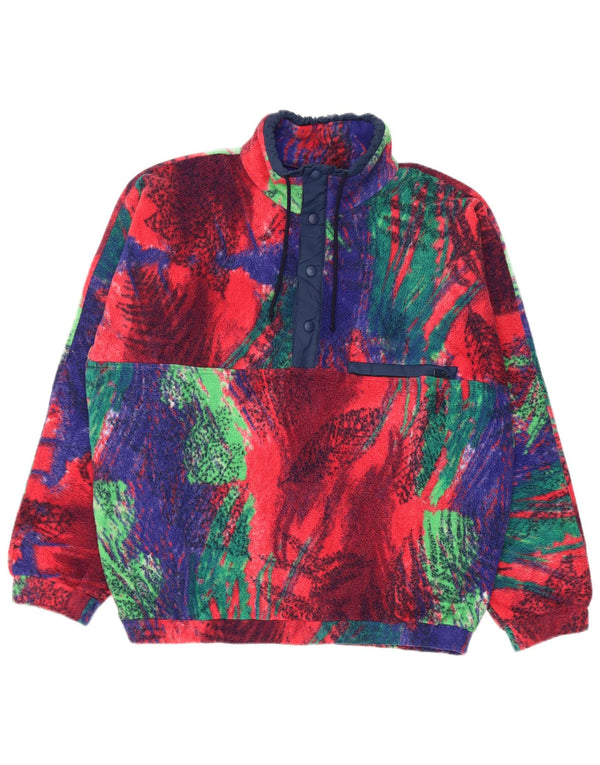Suéter de lã masculino Colmar com gola redonda XL poliéster floral multicolorido