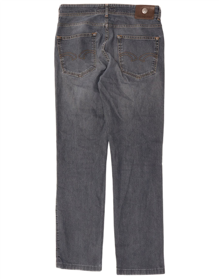 Jeans retos femininos Trussardi W30 L31 azul